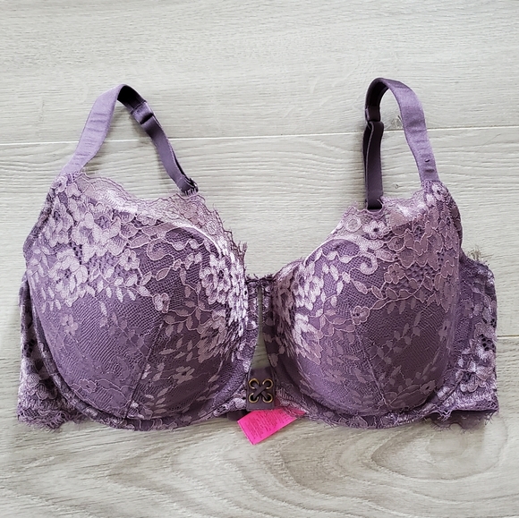 LASENZA Mauve So Free Balconette Bra Size 34DDD